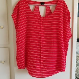 Plus Size Torrid Cutout Dolman Top